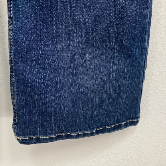 Jet Set Motherhood Maternity Jeans Small Full Belly Panel Pullon Flared Low Rise - Picture 11 of 16